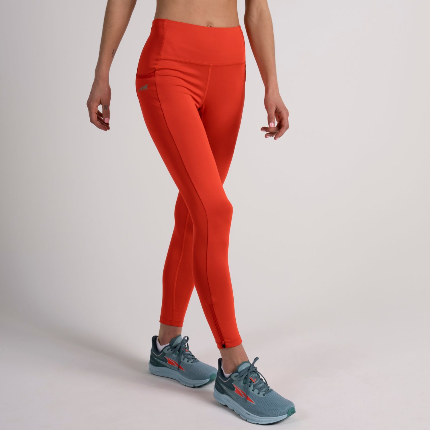 Altra Core Crop Løpetights Dame Rød | Norge-40136259