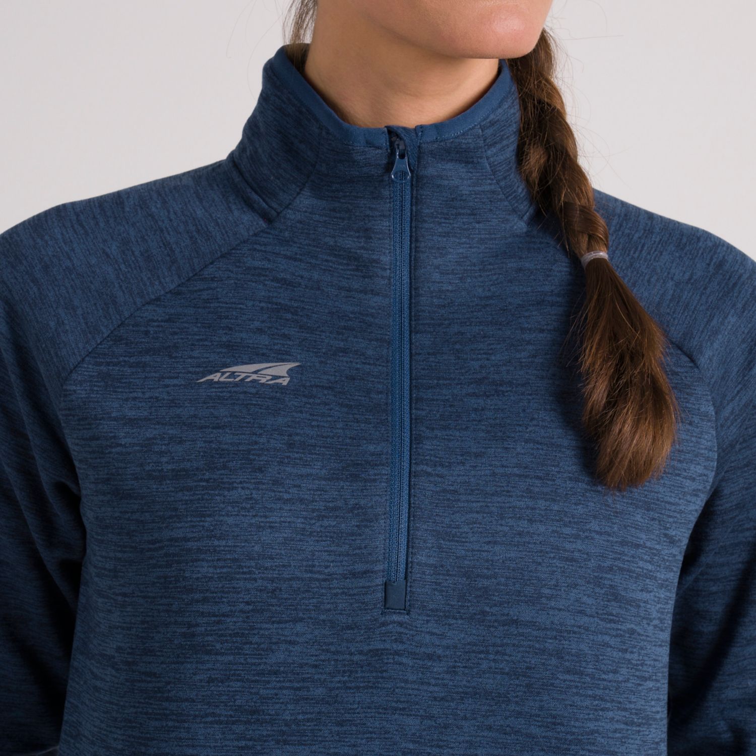 Altra Core 1/2 Zip Sweatshirt Dame Blå | Norge-67139529