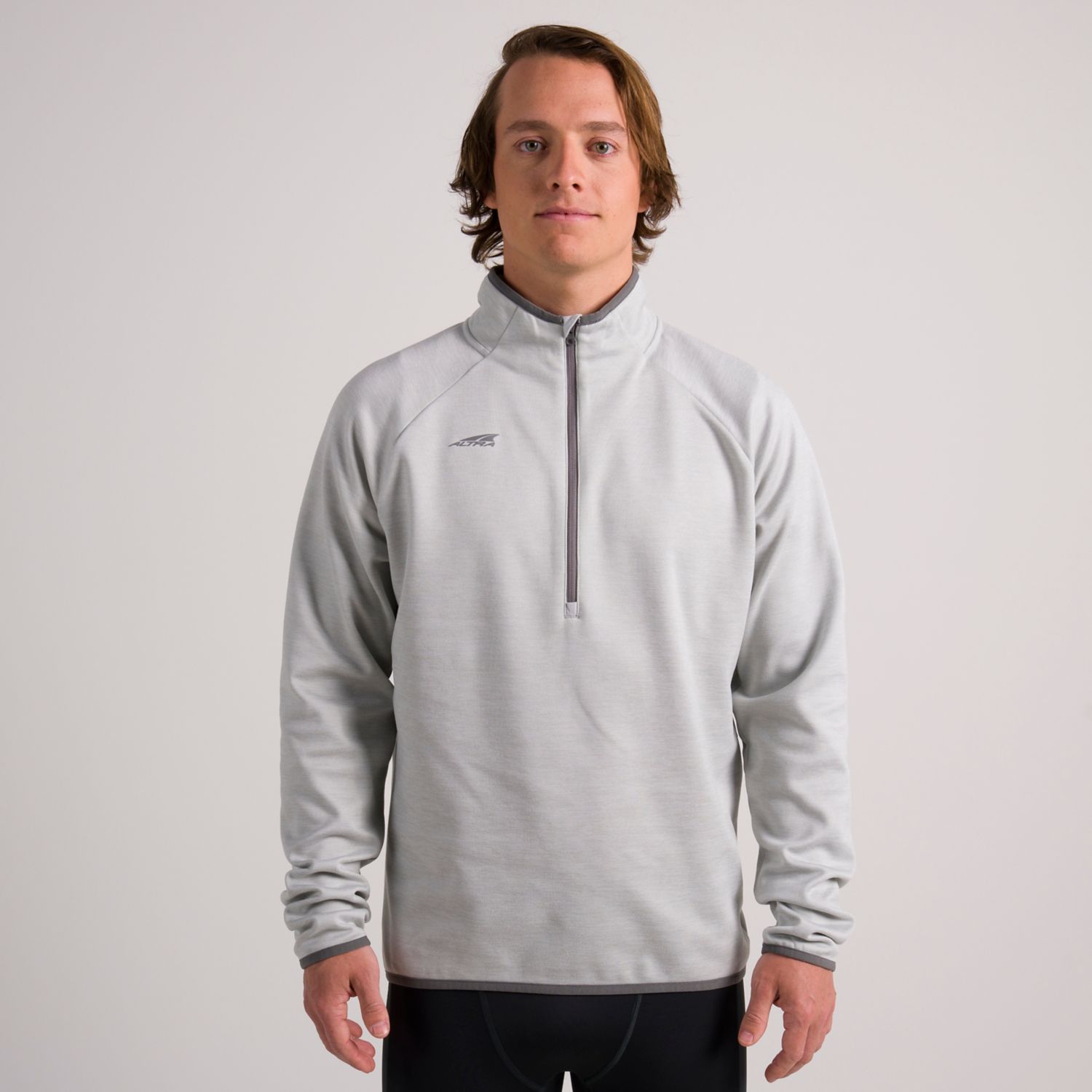 Altra Core 1/2 Zip Sweatshirt Herre Grå | Norge-04825619