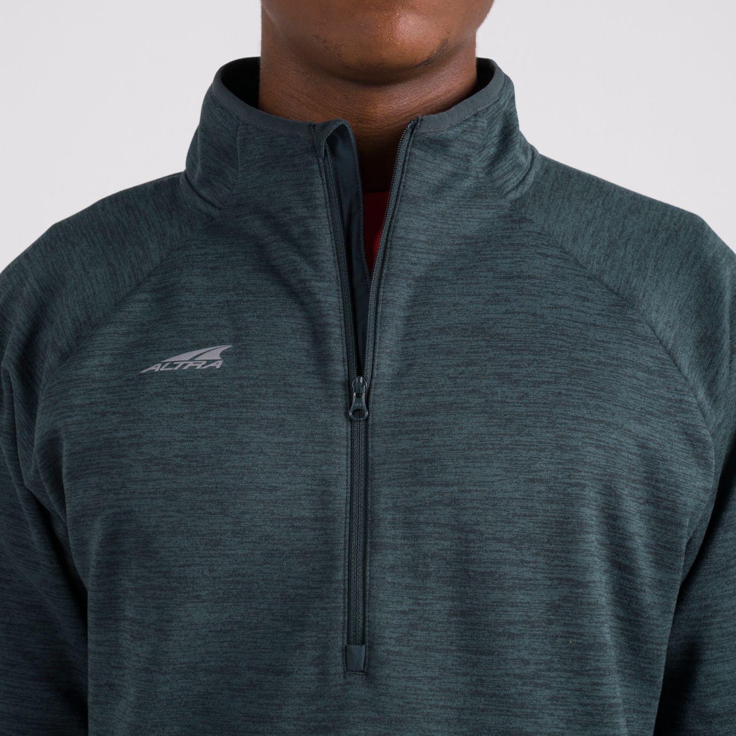 Altra Core 1/2 Zip Sweatshirt Herre Mørke Grønn | Norge-72956319