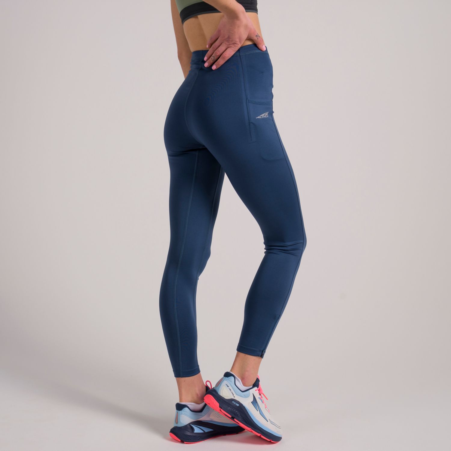 Altra Core Crop Løpetights Dame Blå | Norge-94152379