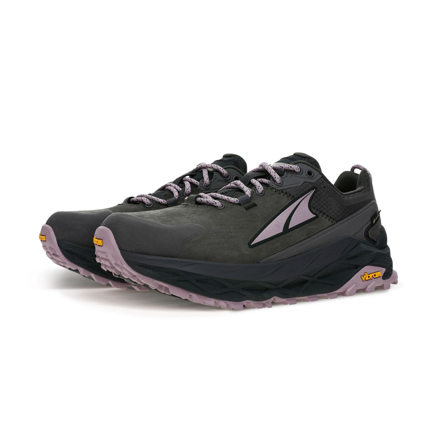 Altra Olympus 5 Hike Low Gtx Fjellsko Dame Grå Svarte | Norge-62193809