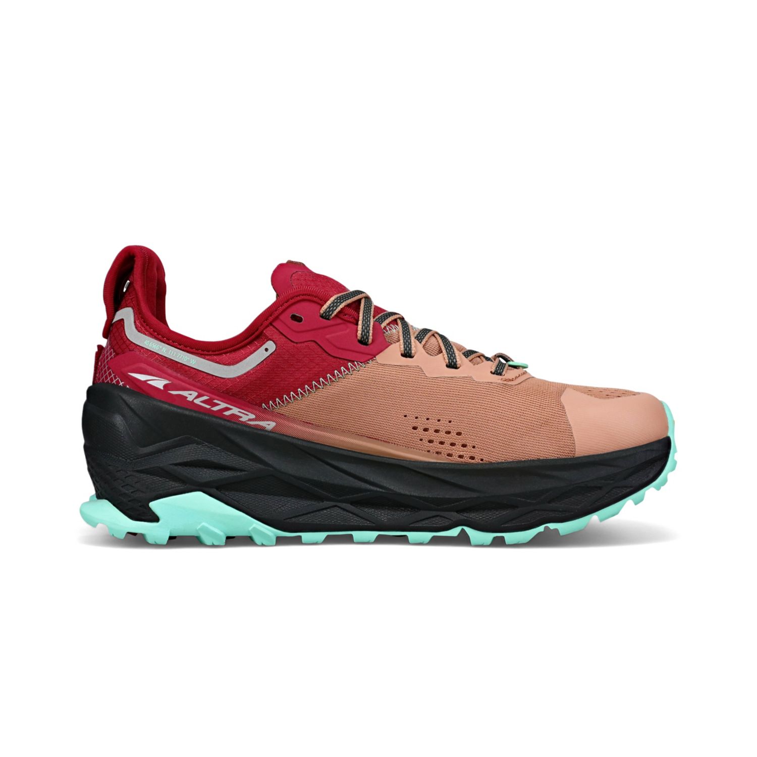 Altra Olympus 5 Trail Løpesko Dame Brune Rød | Norge-46513879