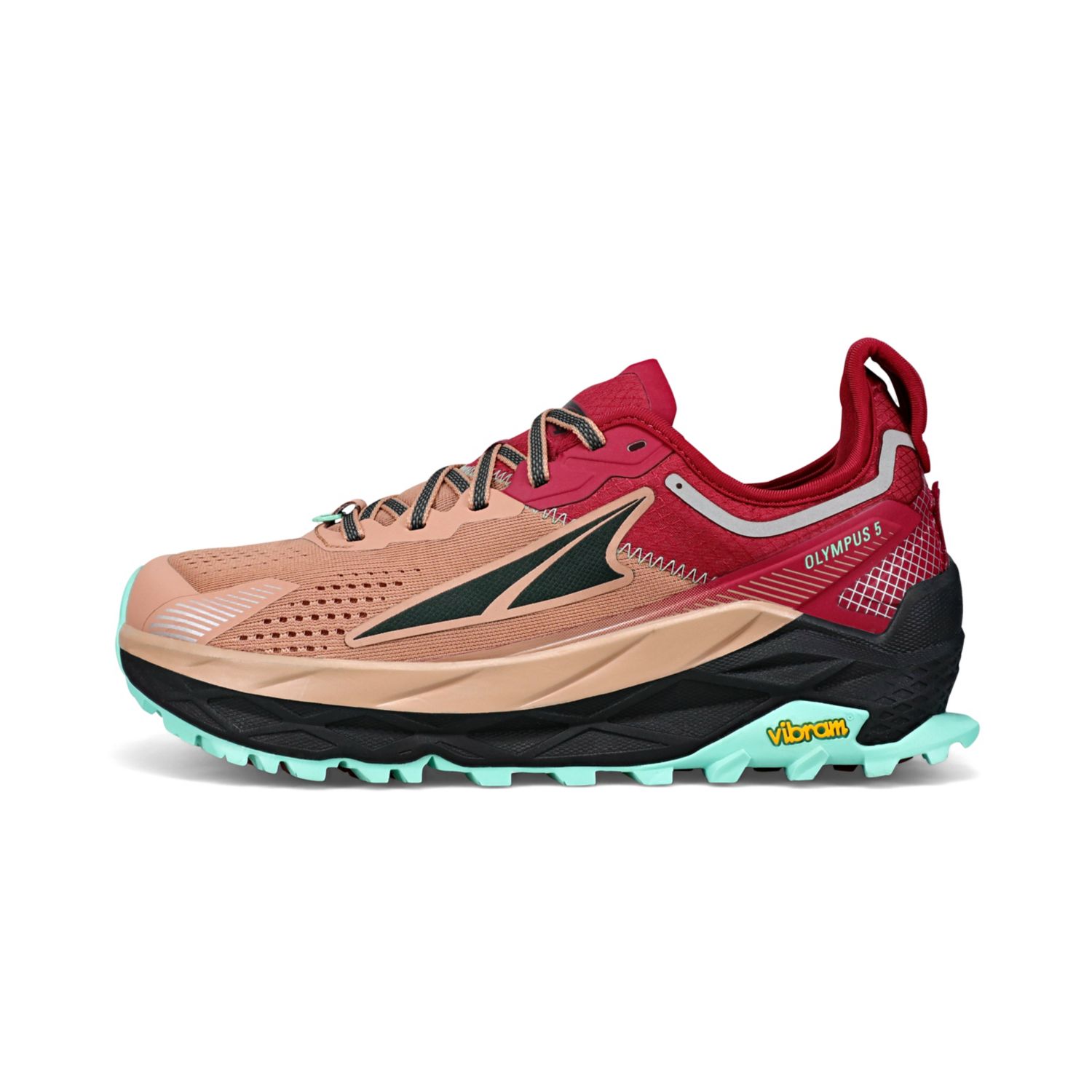 Altra Olympus 5 Trail Løpesko Dame Brune Rød | Norge-46513879