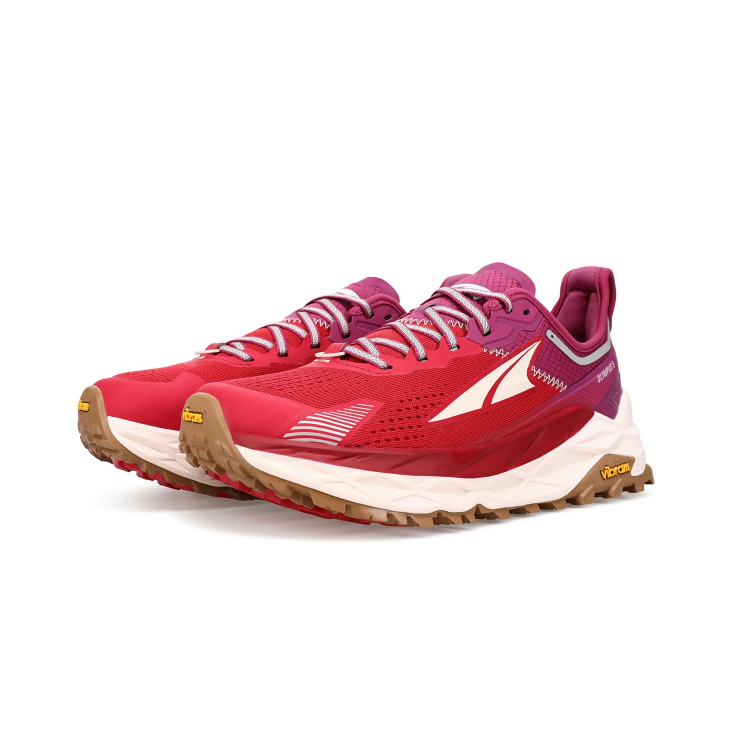 Altra Olympus 5 Trail Løpesko Dame Rød Lilla | Norge-32907469